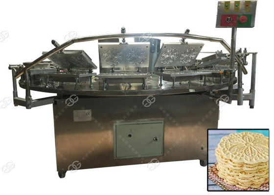 中国 自動詰物および手動盗品を用いるイタリア人のPizzelleのクッキーのベーキング機械 サプライヤー