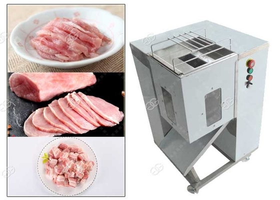 中国 肉絹の処理のための調理された肉立方体の打抜き機マニュアル、ステンレス鋼 サプライヤー