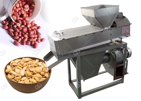 中国 乾燥したくだらない焙焼機械ピーナツ皮の皮のピーナッツ ピーラー小さい200のKg/h サプライヤー