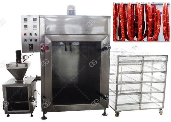 中国 セリウムは肉ソーセージの煙る機械に自動魚の煙のオーブン50KG/Hを渡しました サプライヤー