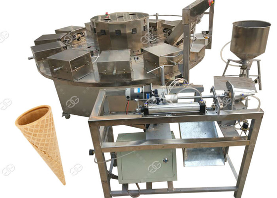 中国 工場使用電気アイス クリームのワッフルの円錐形の機械類1000PCS/H 3段階 サプライヤー