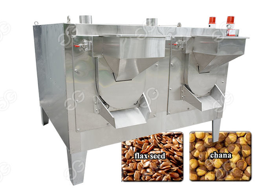 中国 ひよこ豆のChanaの焼ける機械、電気亜麻仁のロースターのステンレス鋼 サプライヤー