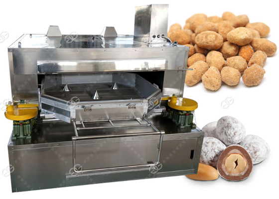 中国 上塗を施してあるピーナツくだらない焙焼の機械/カシューのピーナッツの焙焼機械振動オーブン サプライヤー