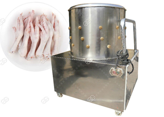 中国 10-15KG/時間の鶏のフィートは皮機械、鶏のフィート肉ピーラー機械の皮を剥ぎます サプライヤー