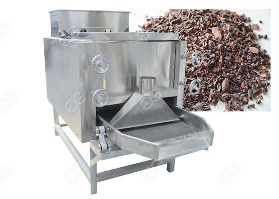 中国 機械/カカオの豆のクラッカーの粉砕機を押しつぶす自動焼かれたカカオ豆 サプライヤー