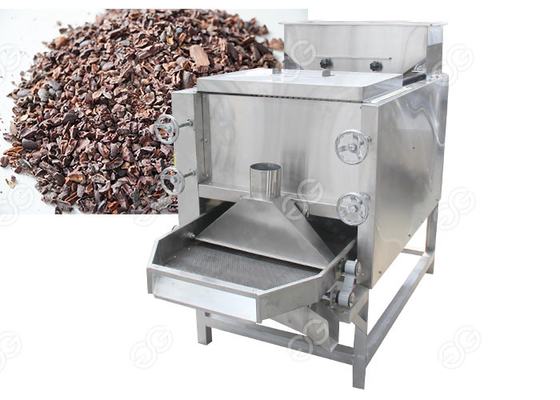 中国 ステンレス鋼のカカオのピーラーの専門のくだらない焙焼機械/Winnower サプライヤー