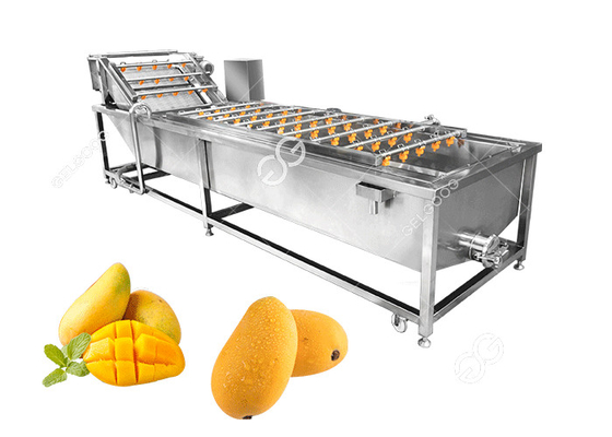 中国 殺菌および消毒のマンゴの洗濯機のフルーツの洗濯機の工場 サプライヤー