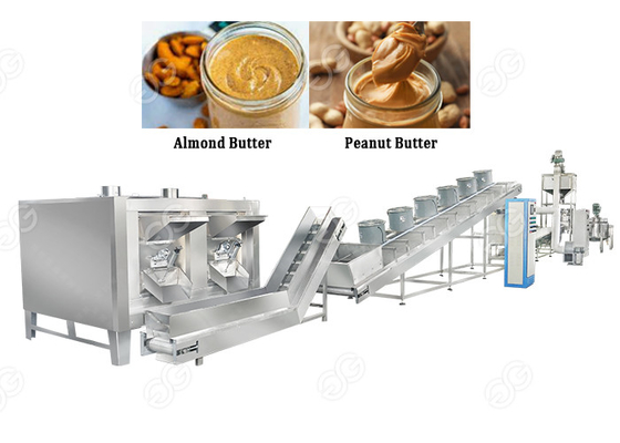 中国 380V 50HZのアーモンドのピーナッツ バターの生産ライン ピーナッツ バターのプロセス用機器 サプライヤー