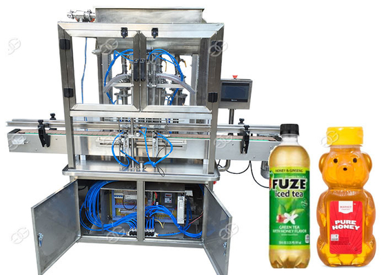 自動蜂蜜のびんの充填機/蜂蜜びん詰めにする装置SUS304材料 サプライヤー